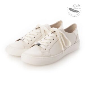 Acrux/アクルス （E White）エナメルスクエアトウ厚底スニーカー