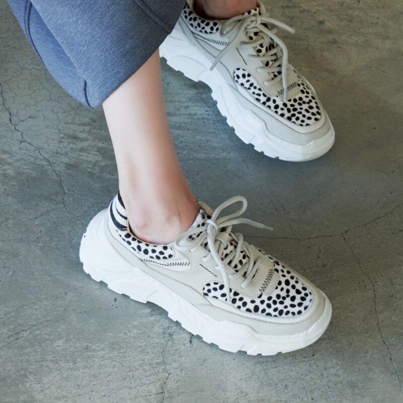 Sculptor/スクルプター（Dalmatian）サイドデザインスニーカー