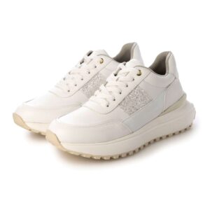 Isara/イサラ（White）キルティングボリュームスニーカー