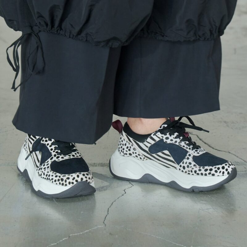 Norma/ノーマー （Dalmatian）ベルトボリュームスニーカー