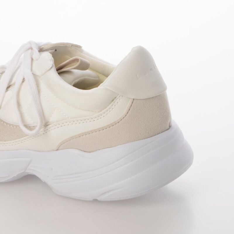 Asterism/アステリズム（Ivory）バイカラーボリュームスニーカー