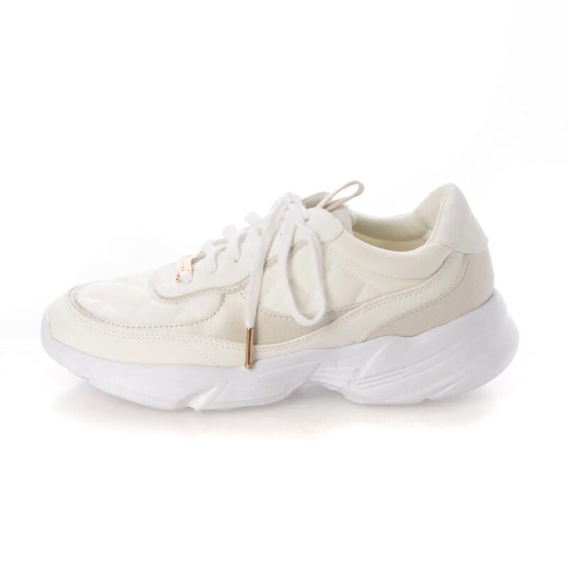 Asterism/アステリズム（Ivory）バイカラーボリュームスニーカー