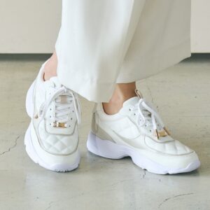 Asterism/アステリズム（Ivory）バイカラーボリュームスニーカー