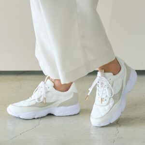 Asterism/アステリズム（Ivory）バイカラーボリュームスニーカー