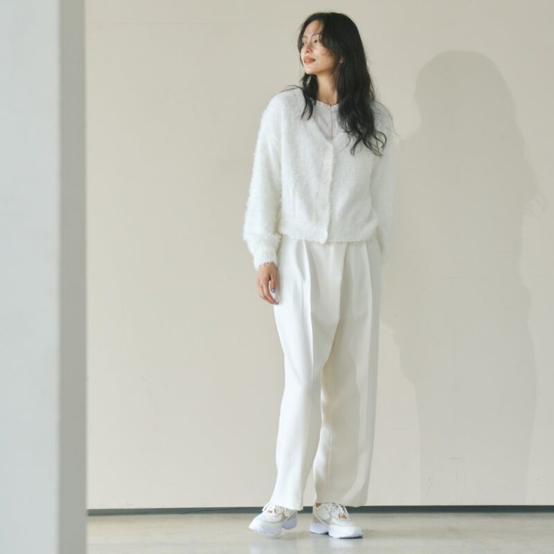 Asterism/アステリズム（Ivory）バイカラーボリュームスニーカー