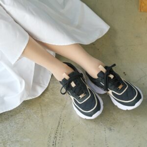 【WEB限定色】Capricorn/カプリコーン（Navy）サイドデザインボリュームスニーカー