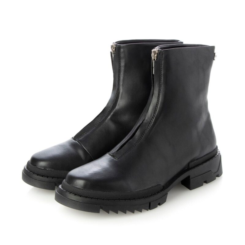 Tiaki /ティアキ（Brown）ラメニットソックスブーツ