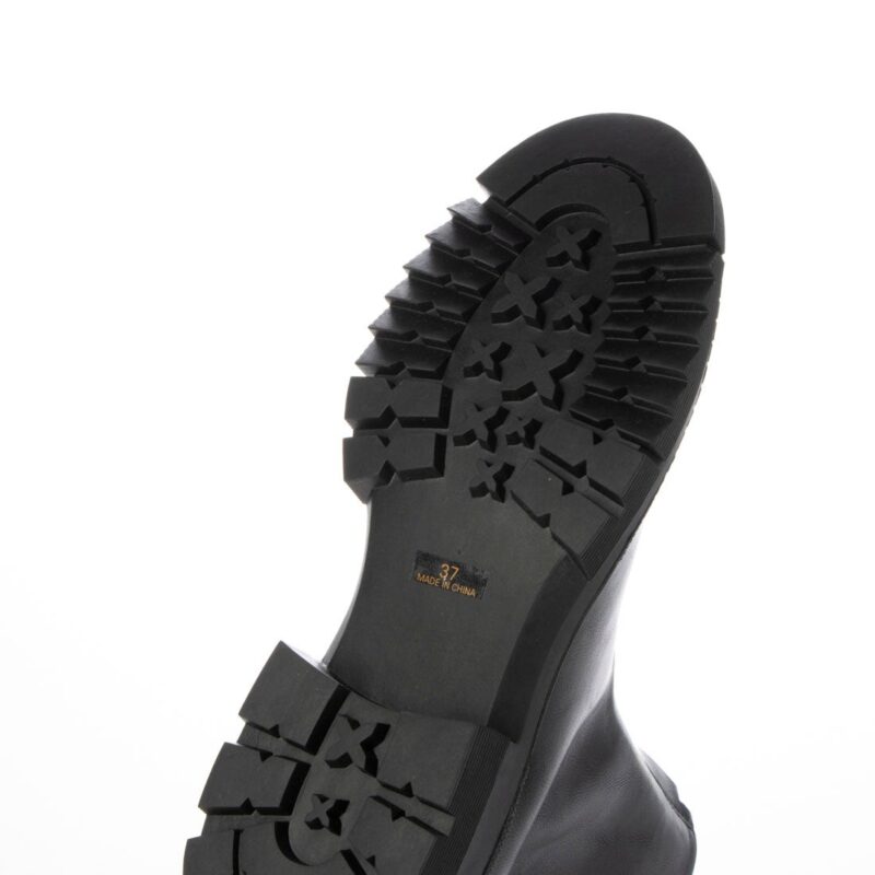 Tiaki /ティアキ（Brown）ラメニットソックスブーツ