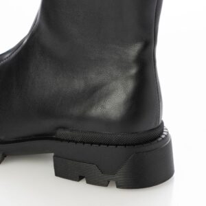 Tiaki /ティアキ（Brown）ラメニットソックスブーツ