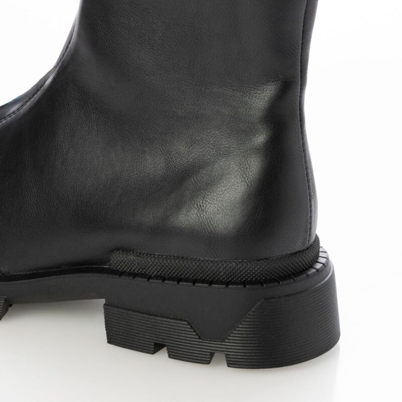 Tiaki /ティアキ（Brown）ラメニットソックスブーツ