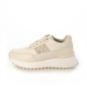 Argo/アルゴ（Beige）グリッターボリュームスニーカー