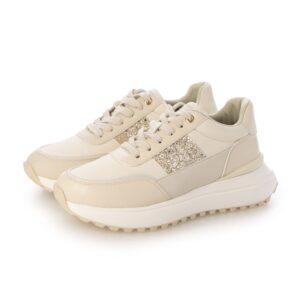Argo/アルゴ（Beige）グリッターボリュームスニーカー