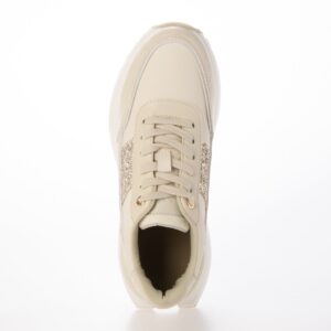 Argo/アルゴ（Beige）グリッターボリュームスニーカー