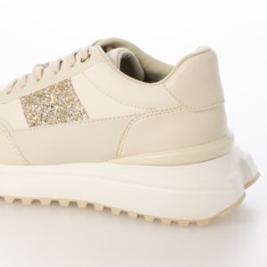 Argo/アルゴ（Beige）グリッターボリュームスニーカー