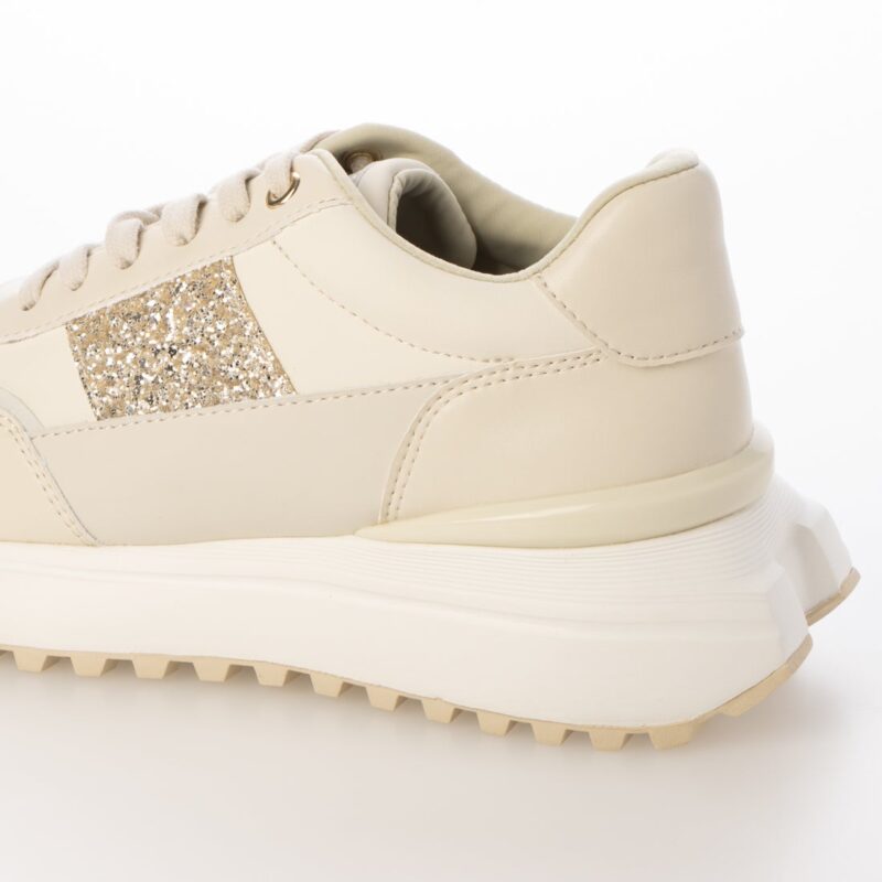 Argo/アルゴ（Beige）グリッターボリュームスニーカー