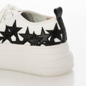 Enif/エニフ（Ivory）デザインカットプラットフォームスニーカー