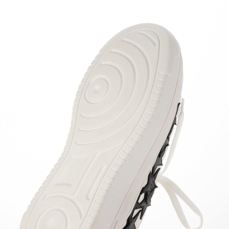 Enif/エニフ（Ivory）デザインカットプラットフォームスニーカー