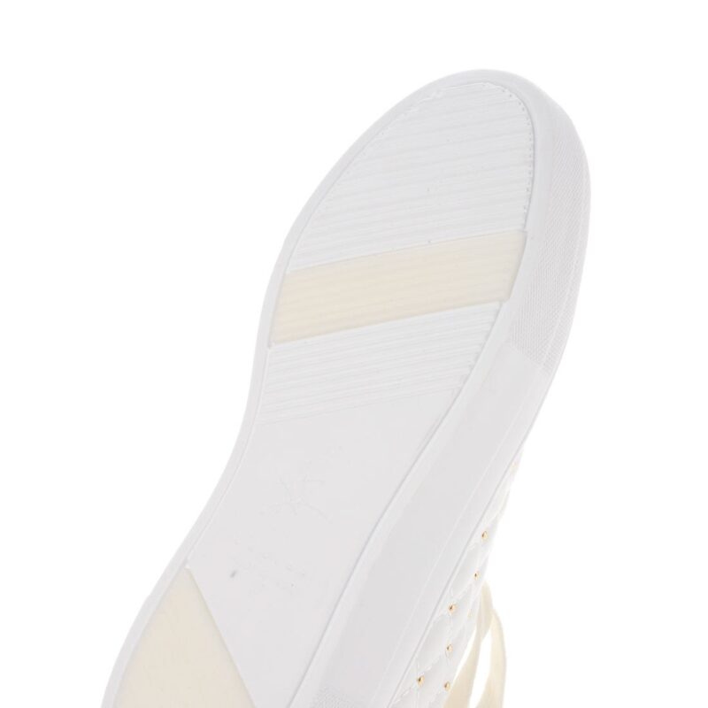 【light】Pluto/プルート（White）チャームオンキルティングスリッポン