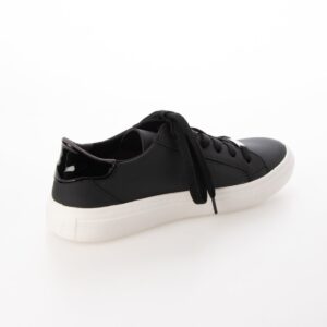 Alshat/アルシャト（Black）フェイクファースニーカー