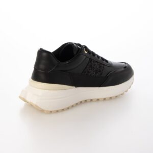 Aquila /アークイラ（Black）キルティングボリュームスニーカー