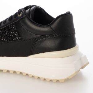 Aquila /アークイラ（Black）キルティングボリュームスニーカー