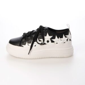 Enif/エニフ（Navy）デザインカットプラットフォームスニーカー