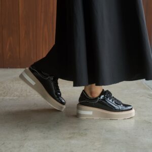 Apus/アプス（Black）ストレッチロングブーツ