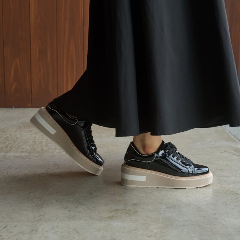 Apus/アプス（Black）ストレッチロングブーツ