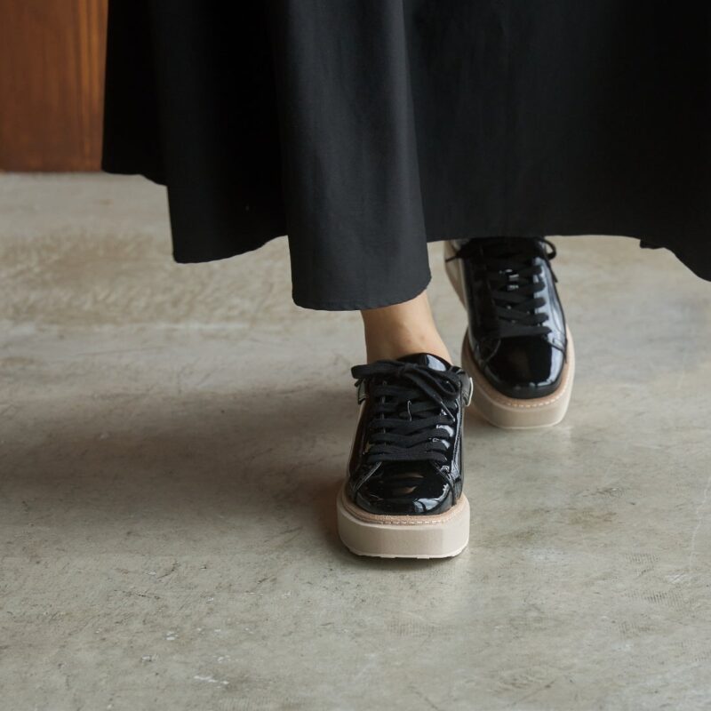 Apus/アプス（Black）ストレッチロングブーツ