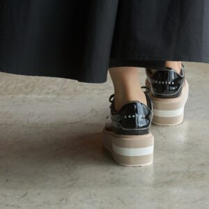 Apus/アプス（Black）ストレッチロングブーツ