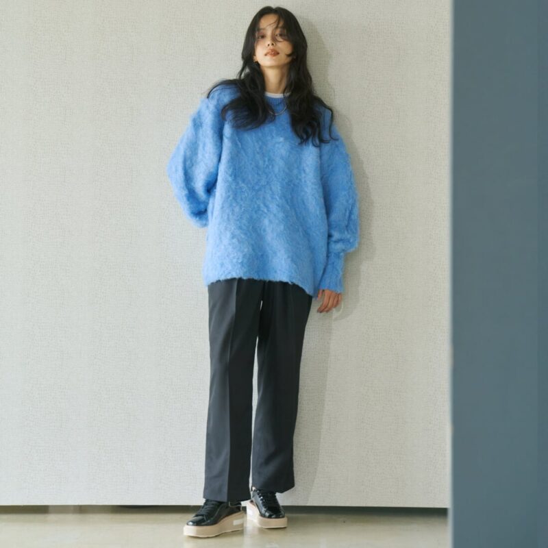 Apus/アプス（Black）ストレッチロングブーツ