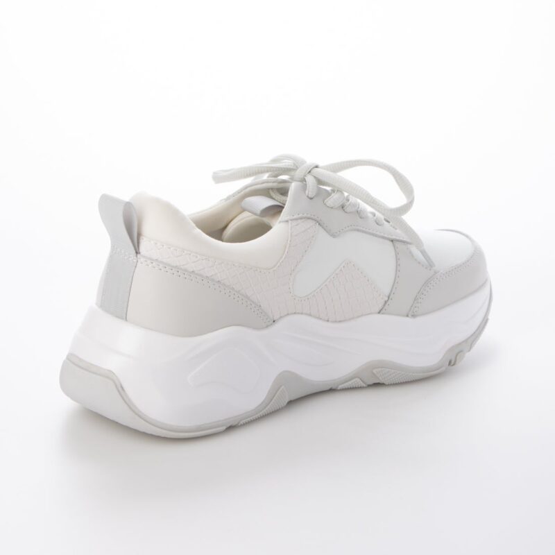 Asterism/アステリズム（Ivory）バイカラーボリュームスニーカー