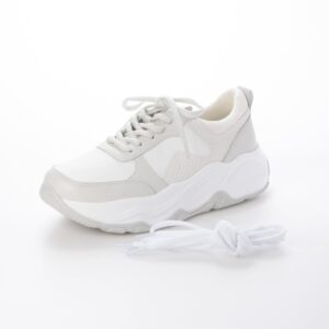 Asterism/アステリズム（Ivory）バイカラーボリュームスニーカー