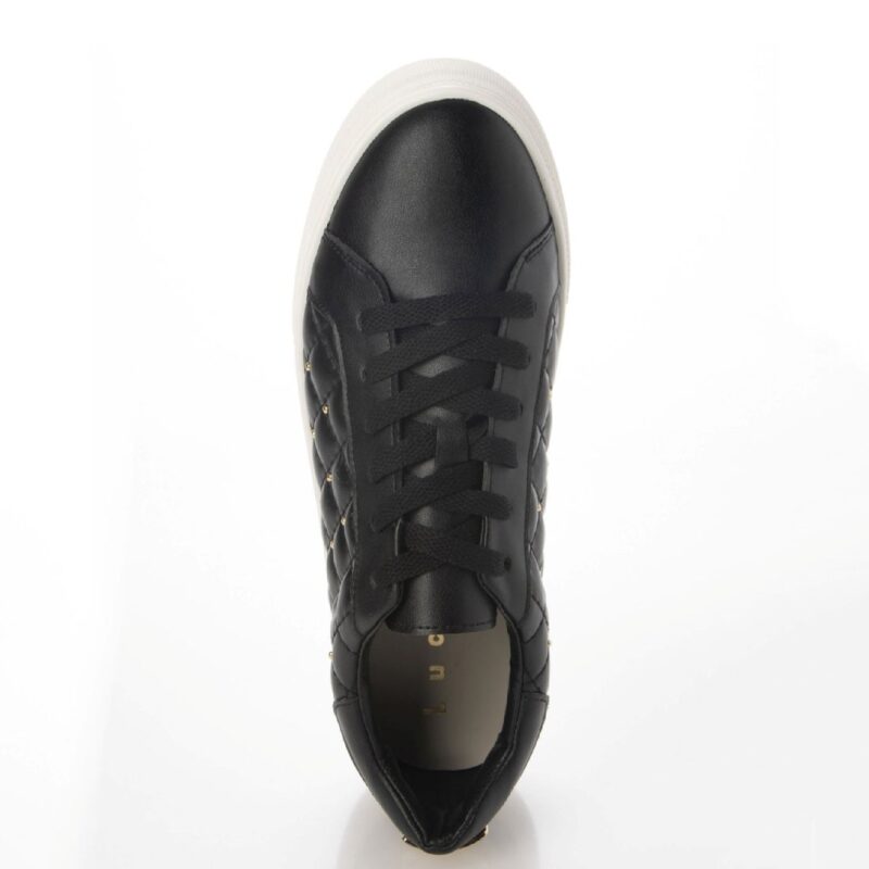 【light】Pluto/プルート（Black）チャームオンキルティングスリッポン