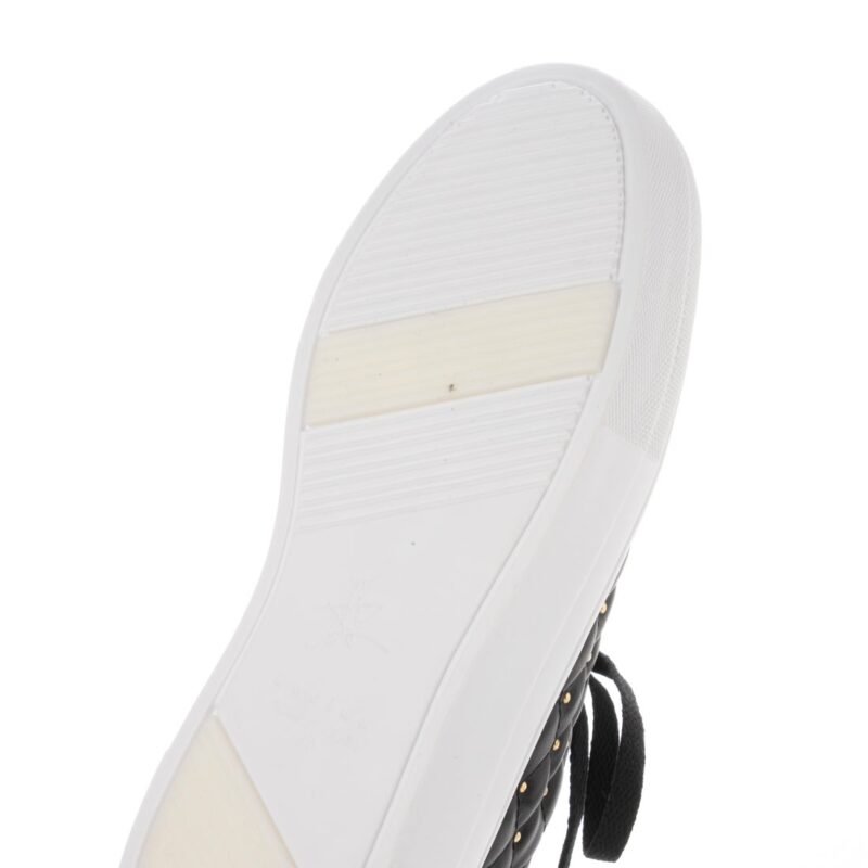 【light】Pluto/プルート（Black）チャームオンキルティングスリッポン