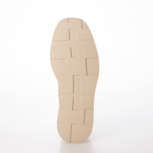 Acrux/アクルス （E Beige）エナメルスクエアトウ厚底スニーカー