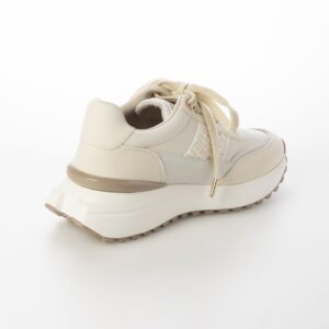 Meteor/メテオ（Pinkbeige）バックメタリックスニーカー