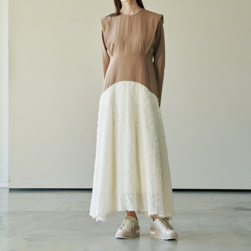 Apus/アプス（Beige）ストレッチロングブーツ