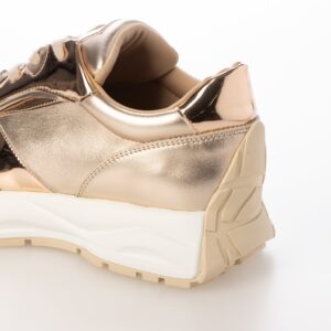 Algedi/アルゲディ（Pink）サイドグリッターボリュームスニーカー