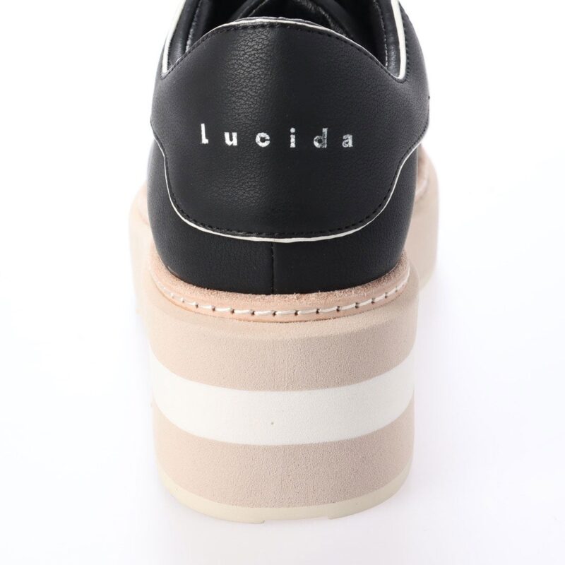 Asterism/アステリズム（Black）バイカラーボリュームスニーカー