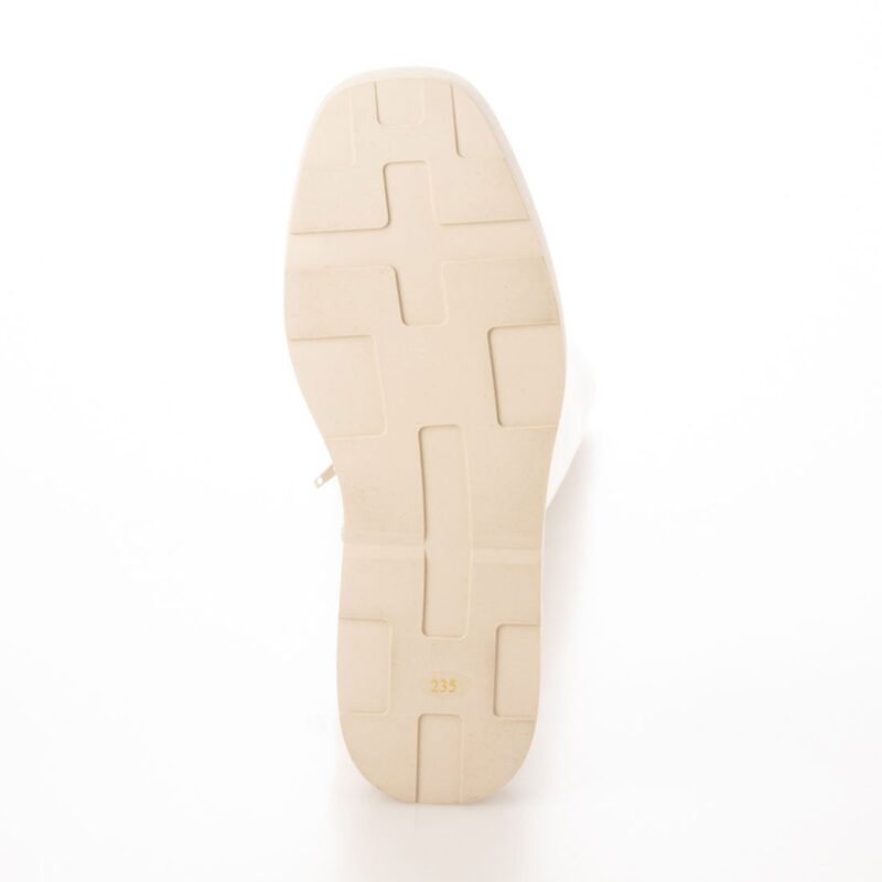 Acrux/アクルス（White）スクエアトウ厚底スニーカー