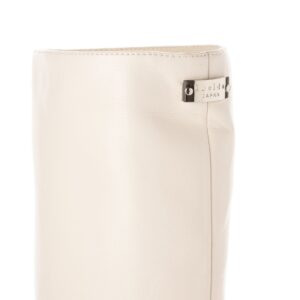 Acrux/アクルス（White）スクエアトウ厚底スニーカー