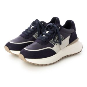 Aquila /アークイラ（Black）キルティングボリュームスニーカー