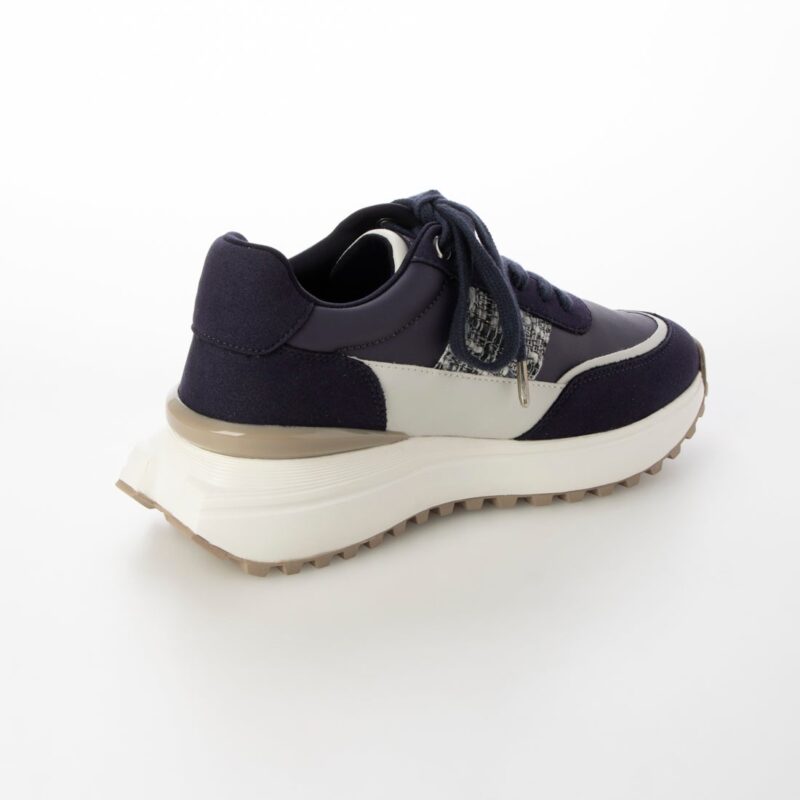 Aquila /アークイラ（Black）キルティングボリュームスニーカー