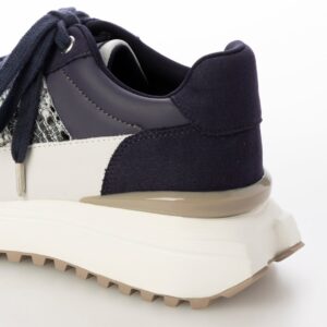 Aquila /アークイラ（Black）キルティングボリュームスニーカー