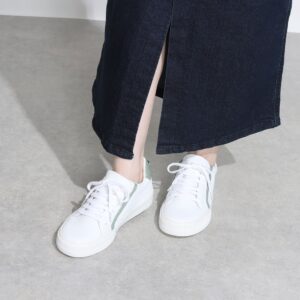 Equuleus/エクレウス（Black）ベルトボリュームスニーカー