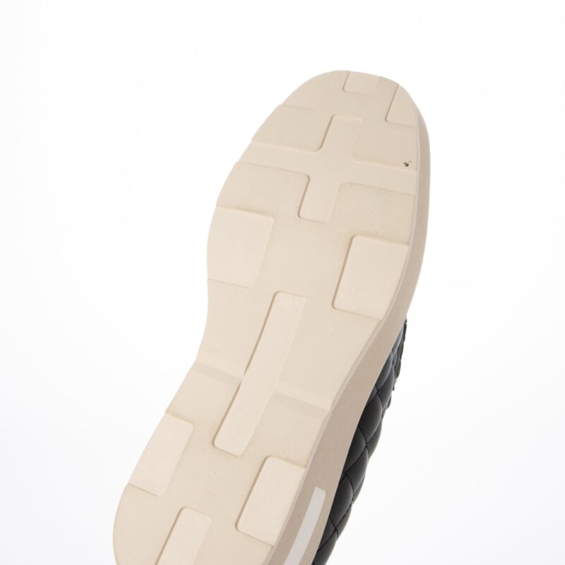 Acrux/アクルス （E Navy）エナメルスクエアトウ厚底スニーカー