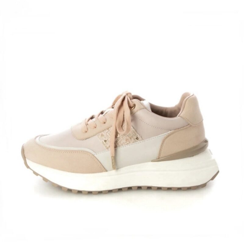 Algedi/アルゲディ（Pink）サイドグリッターボリュームスニーカー