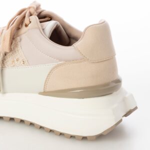 Algedi/アルゲディ（Pink）サイドグリッターボリュームスニーカー